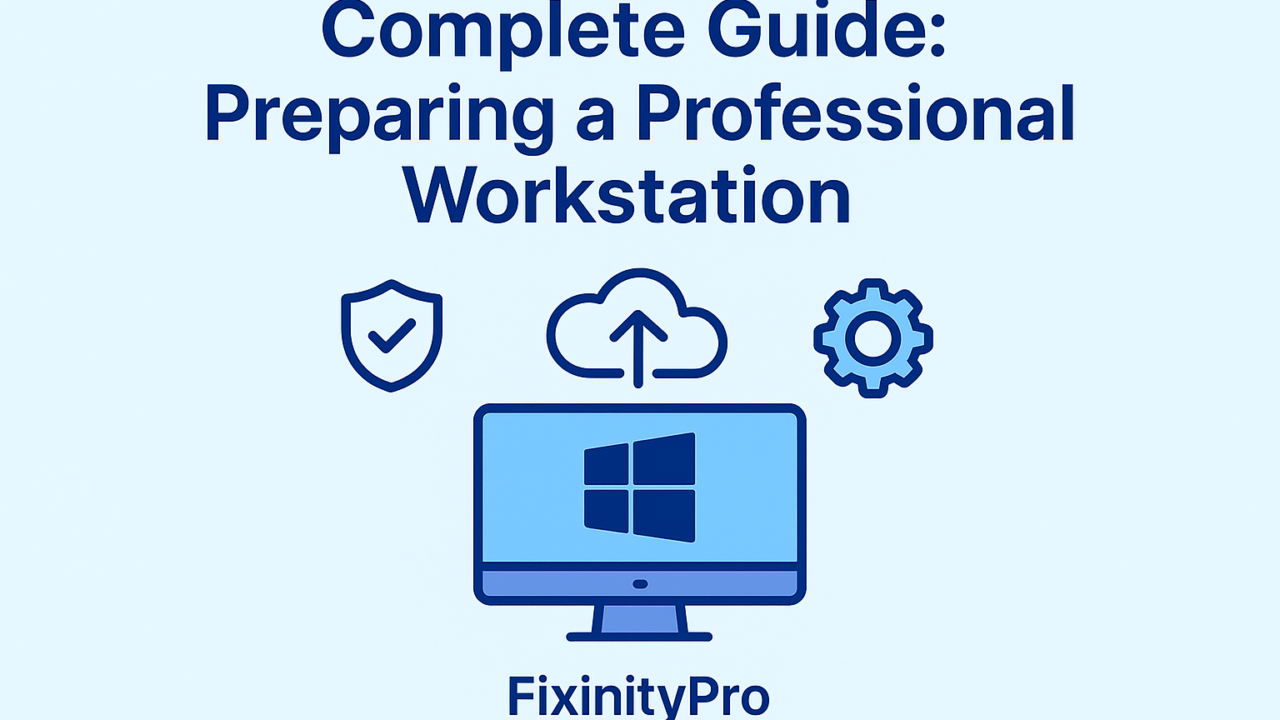 How to Prepare a Professional Workstation