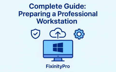 How to Prepare a Professional Workstation