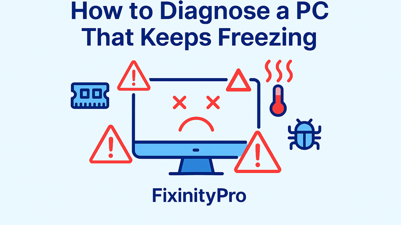 How to Diagnose a PC That Keeps Freezing: A Complete Troubleshooting Guide