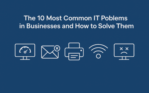 The 10 Most Common IT Problems in Businesses and How to Solve Them