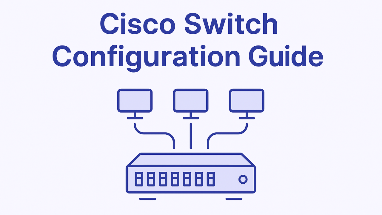 How to Configure a Basic Cisco Switch: A Beginner-Friendly Step‑by‑Step Guide