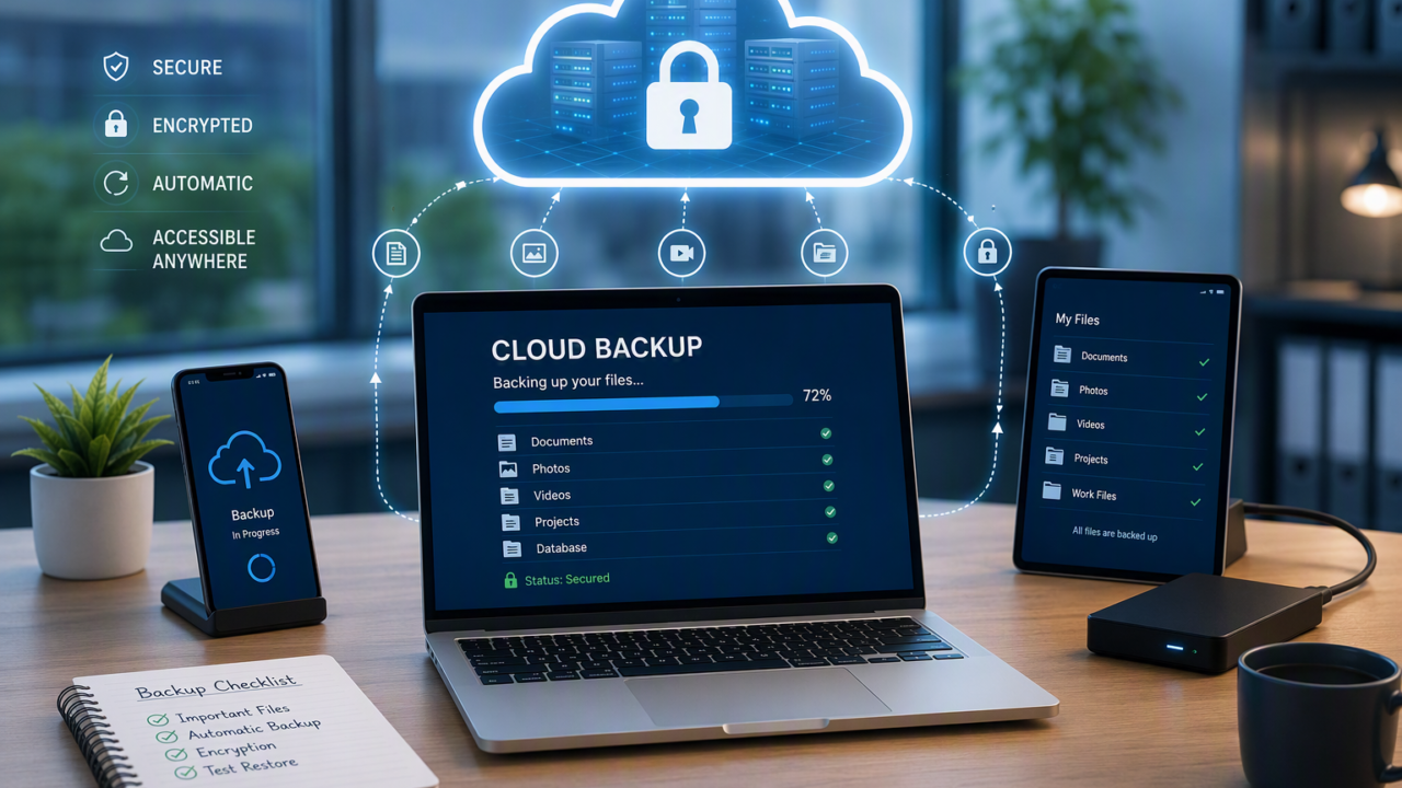 How to Back Up Files to the Cloud: A Complete Bénignes Guide